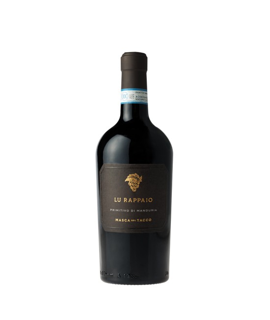 Masca del Tacco Lu Rappaio Primitivo di Manduria - Vin Rosu Sec - Italia - 0.75L Vin - Masca del Tacco Lu Rappaio Primitivo di Manduria - Vin Rosu Sec - Italia - 0.75L