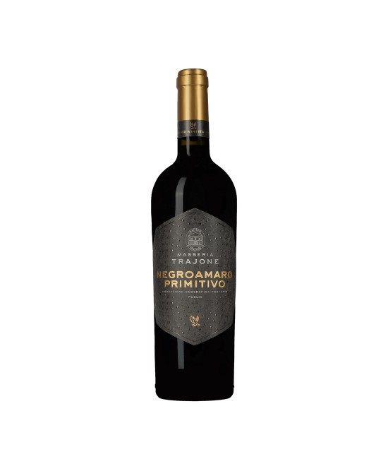 Masseria Trajone Negroamaro Primitivo IGP - Vin Rosu Sec - Italia - 0.75L