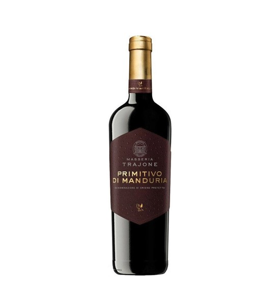 Masseria Trajone Pimitivo di Manduria DOP - Vin Rosu Sec - Italia - 0.75L - 1