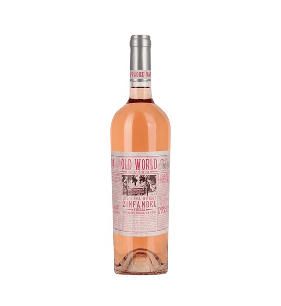 Old World Zinfandel Puglia IGT - Vin Rose Sec - Italia - 0.75L - 1