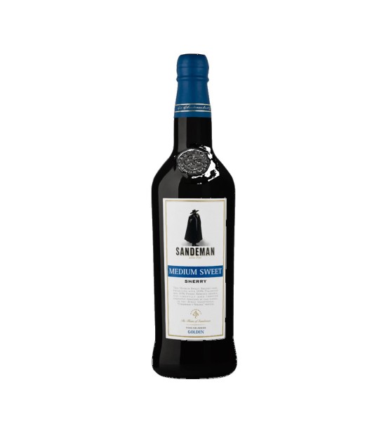 Sandeman Sherry Medium Sweet - Vin Alb Demidulce - Spania - 0.75L - 1