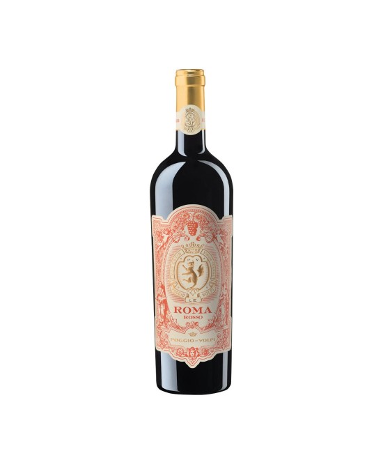Poggio le Volpi Roma Rosso Montepulciano, Syrah & Cesanese DOC - Vin Rosu Sec - Italia - 0.75L Poggio le Volpi Roma Rosso Montepulciano, Syrah & Cesanese DOC - Vin Rosu Sec - Italia - 0.75L