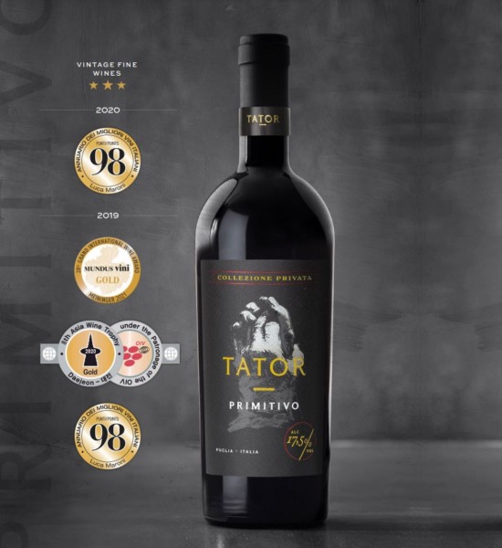 Tator Collezione Privata Primitivo Puglia - Vin Rosu Sec - Italia - 0.75L - 1