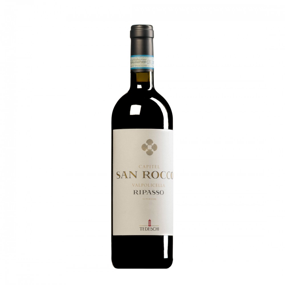 Tedeschi Capitel San Rocco Valpolicella Ripasso Superiore DOC - Vin Rosu Sec - Italia - 0.75L Tedeschi Capitel San Rocco Valpolicella Ripasso Superiore DOC - Vin Rosu Sec - Italia - 0.75L