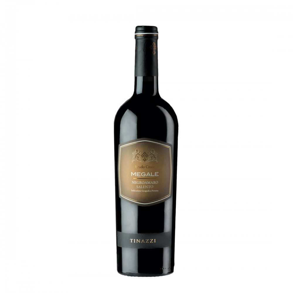 Tinazzi Feudo Croce Megale Negroamaro Salento IGP - Vin Rosu Sec - Italia - 0.75L Tinazzi Feudo Croce Megale Negroamaro Salento IGP - Vin Rosu Sec - Italia - 0.75L