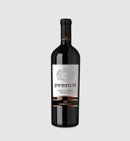 Torrevento Infinitum Nero di Troia & Primitivo  - Vin Rosu Sec - Italia - 0.75L - 1