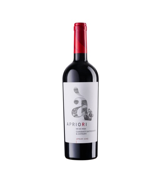 Apriori Cupaj Rosu Saperavi & Cabernet sauvignon 0.75L Apriori Cupaj Rosu Saperavi & Cabernet sauvignon 0.75L