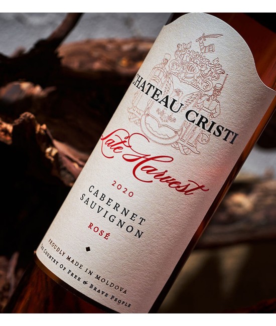Chateau Cristi Late Harvest Cabernet Sauvignon - Vin Rose Dulce - Republica Moldova - 0.5L VINURI - Chateau Cristi Late Harvest Cabernet Sauvignon - Vin Rose Dulce - Republica Moldova - 0.5L