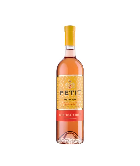 Petit by Chateau Cristi Merlot Rose - Vin Rose Sec - Republica Moldova - 0.75L VINURI REPUBLICA MOLDOVA - Petit by Chateau Cristi Merlot Rose - Vin Rose Sec - Republica Moldova - 0.75L