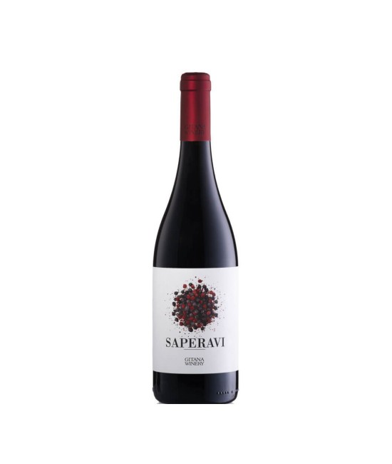 Gitana Saperavi - Vin Rosu Sec - Republica Moldova - 0.75L VINURI REPUBLICA MOLDOVA - Gitana Saperavi - Vin Rosu Sec - Republica Moldova - 0.75L