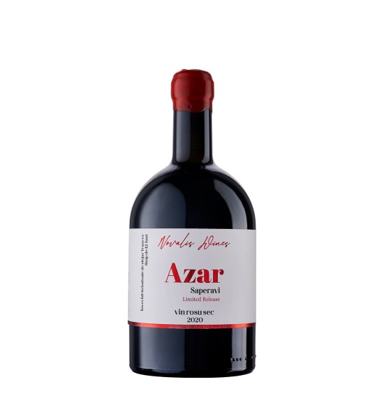 Novalis Wines AZAR Saperavi - Vin Rosu Sec - Romania - 0.75L - 2