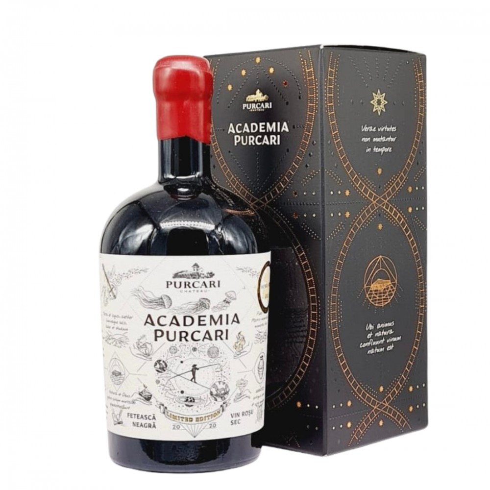 Purcari Academia Feteasca Neagra- Vin Rosu Sec - Republica Moldova - 0.75L Purcari Academia Feteasca Neagra- Vin Rosu Sec - Republica Moldova - 0.75L