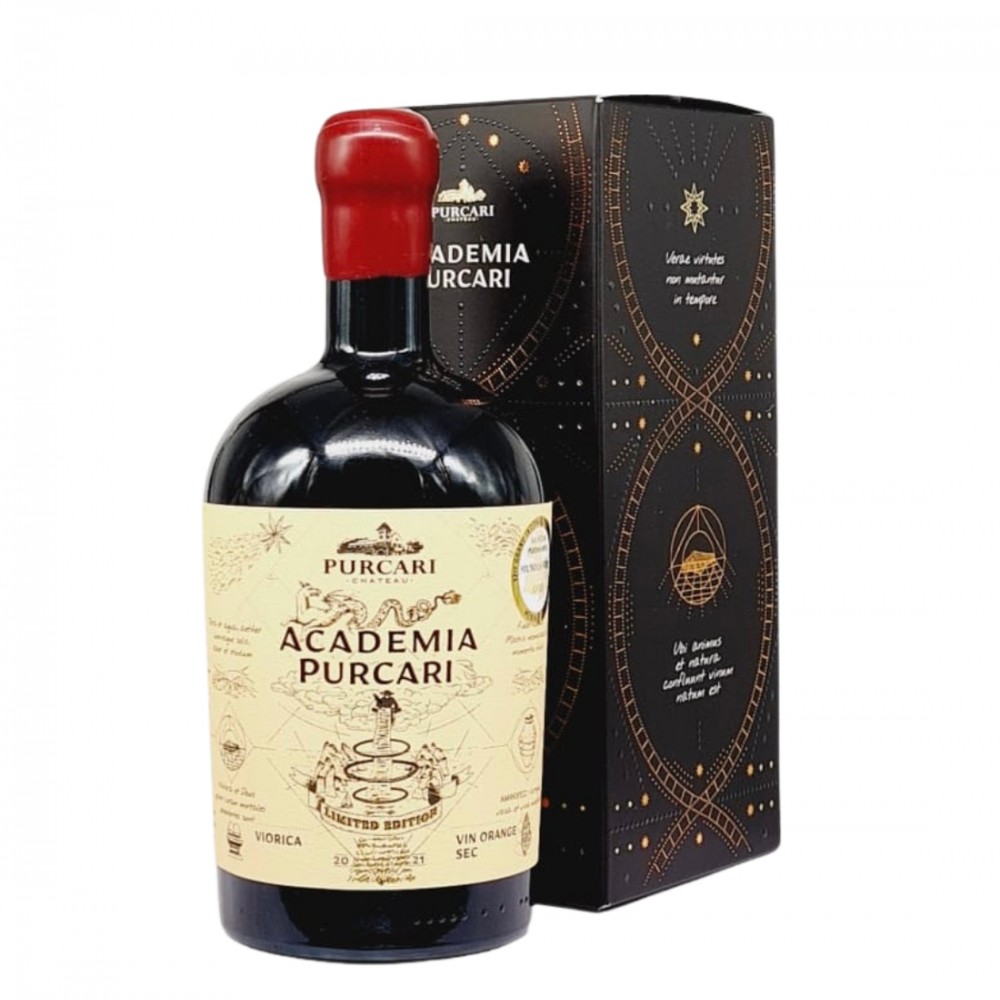 Purcari Academia Viorica Orange Wine - Vin Sec - Republica Moldova - 0.75L Purcari Academia Viorica Orange Wine - Vin Sec - Republica Moldova - 0.75L