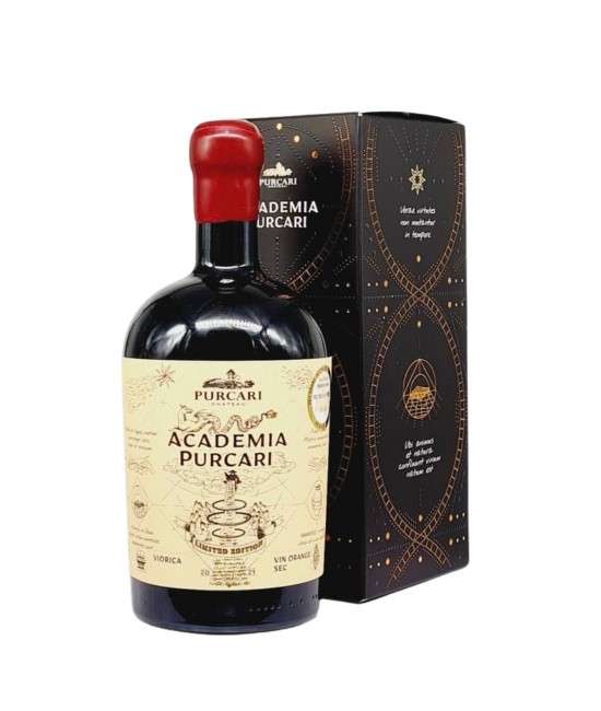 Purcari Academia Viorica Orange Wine - Vin Sec - Republica Moldova - 0.75L VINURI REPUBLICA MOLDOVA - Purcari Academia Viorica Orange Wine - Vin Sec - Republica Moldova - 0.75L