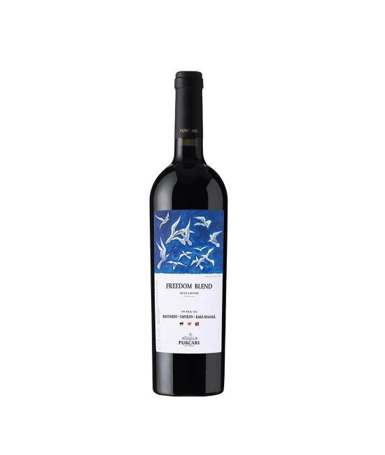 Purcari Freedom Blend - Vin Rosu Sec - Republica Moldova - 0.75L Purcari Freedom Blend - Vin Rosu Sec - Republica Moldova - 0.75L