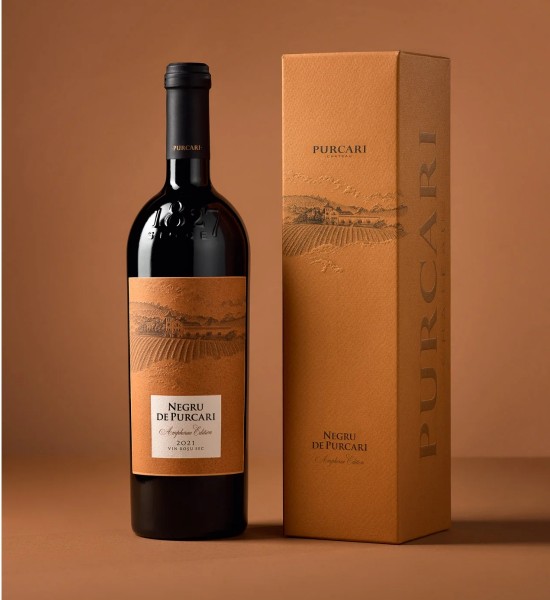 Purcari Academia Negru de Purcari Amphora Edition 2021 - Vin Rosu Sec - Republica Moldova - 0.75L - 1