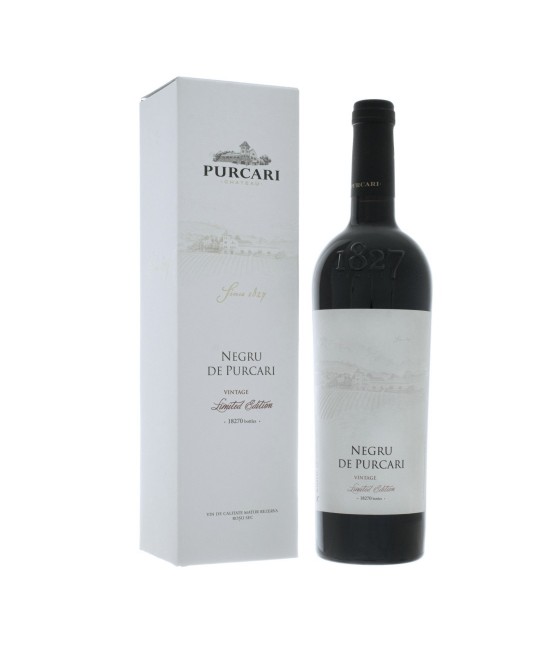 Purcari Negru de Purcari Vintage - Vin Rosu Sec - Republica Moldova - 0.75L VINURI REPUBLICA MOLDOVA - Purcari Negru de Purcari Vintage - Vin Rosu Sec - Republica Moldova - 0.75L