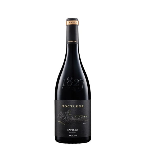 Purcari Nocturne Saperavi - Vin Rosu Sec - Republica Moldova - 0.75L - 1