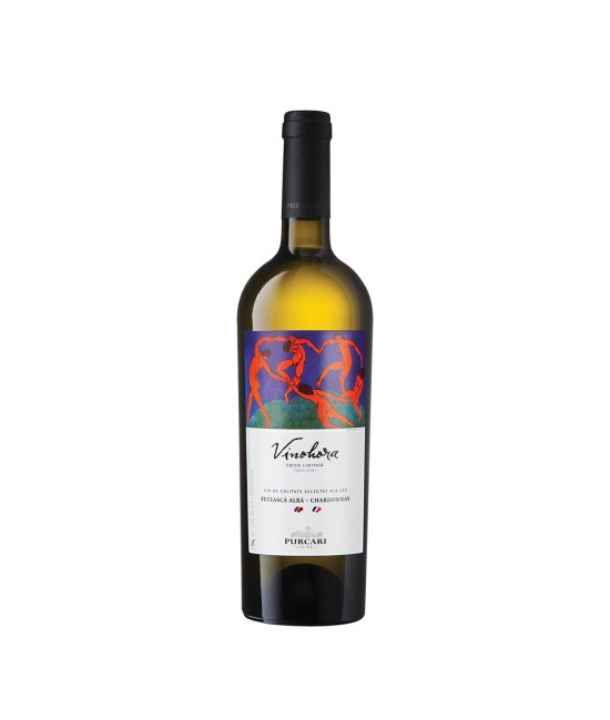 Purcari Vinohora - Vin Sec Alb - Republica Moldova - 0.75L Purcari Vinohora - Vin Sec Alb - Republica Moldova - 0.75L