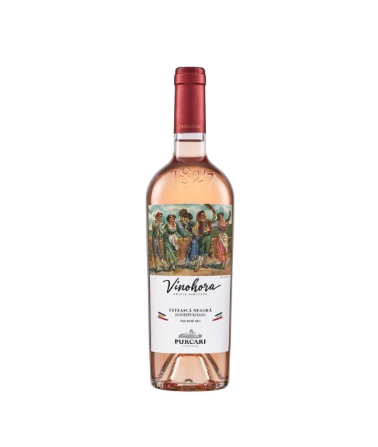 Purcari Vinohora - Vin Rose Sec - Republica Moldova - 0.75L Purcari Vinohora - Vin Rose Sec - Republica Moldova - 0.75L