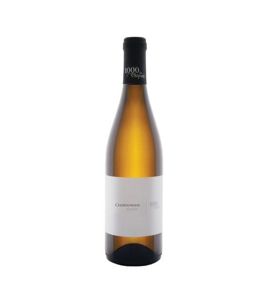 1000 Chipuri Chardonnay - Vin Alb Sec - Romania - 0.75L - 1