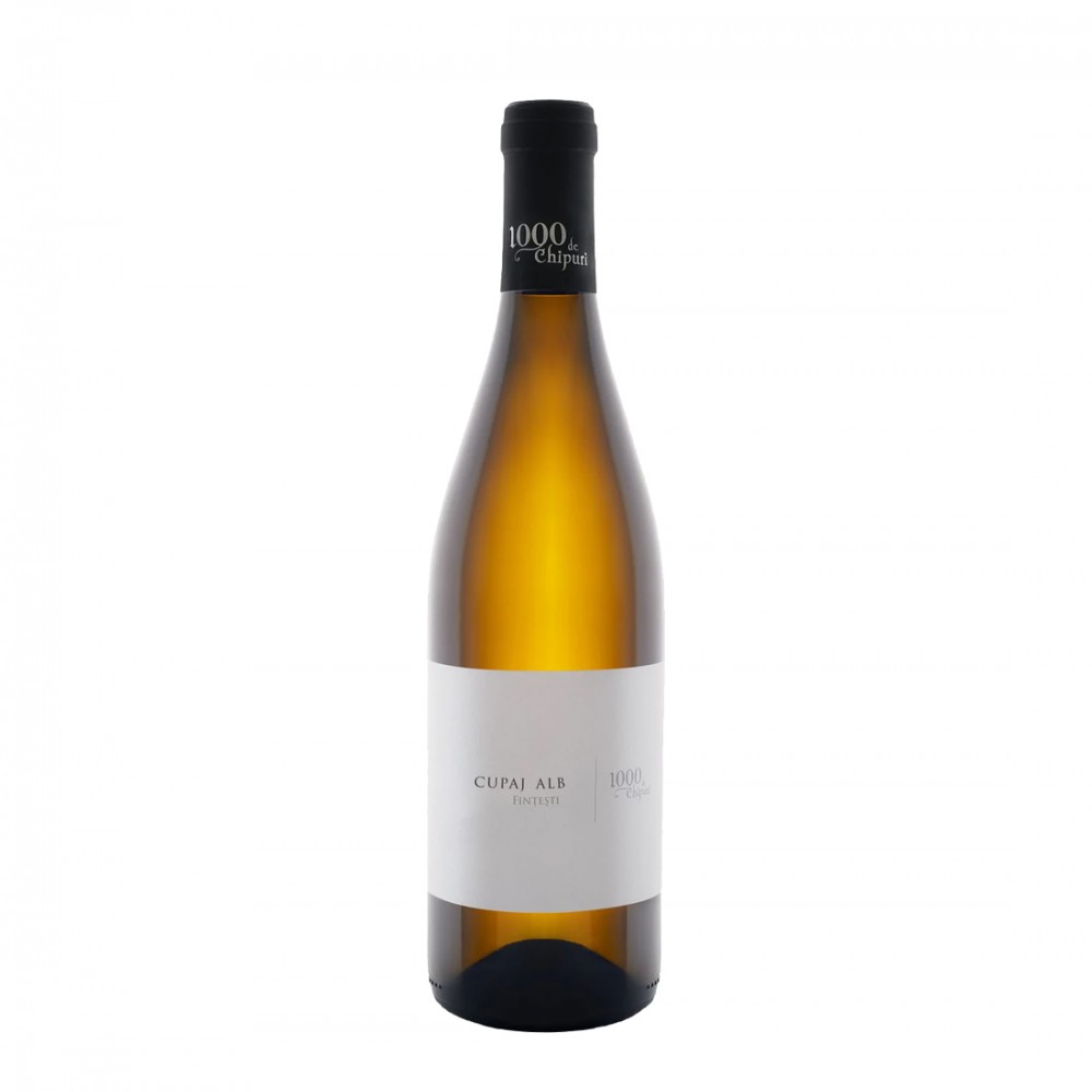 1000 Chipuri Cupaj Alb - Vin Alb Sec - Romania - 0.75L 1000 Chipuri Cupaj Alb - Vin Alb Sec - Romania - 0.75L