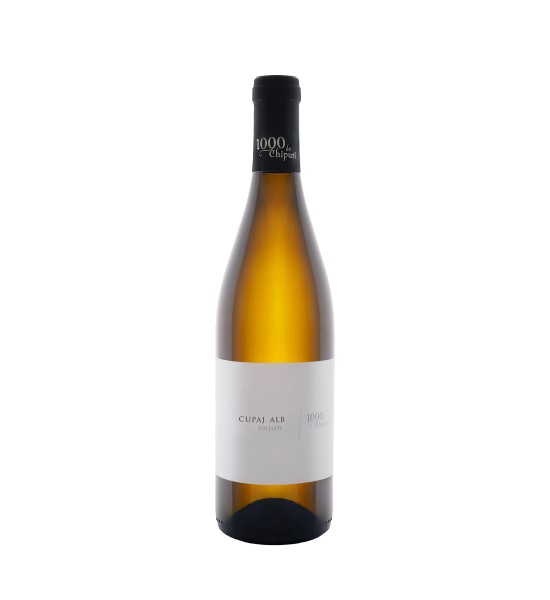 1000 Chipuri Cupaj Alb - Vin Alb Sec - Romania - 0.75L - 1