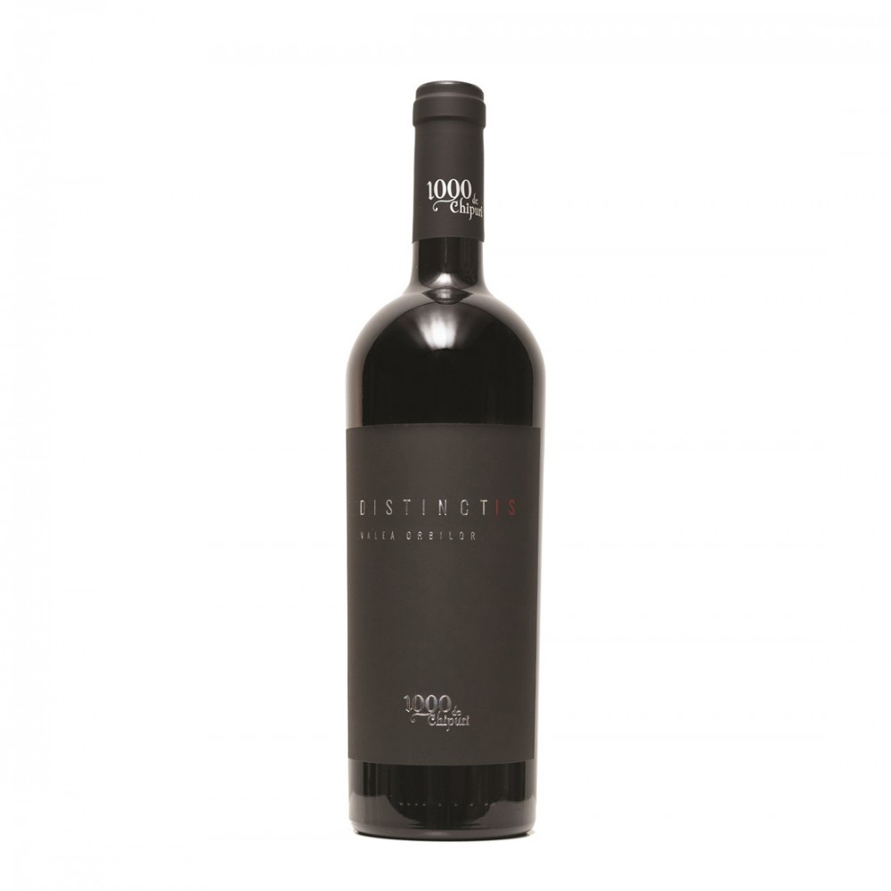1000 Chipuri Distinctis Rosu - Vin Rosu Sec - Romania - 0.75L 1000 Chipuri Distinctis Rosu - Vin Rosu Sec - Romania - 0.75L