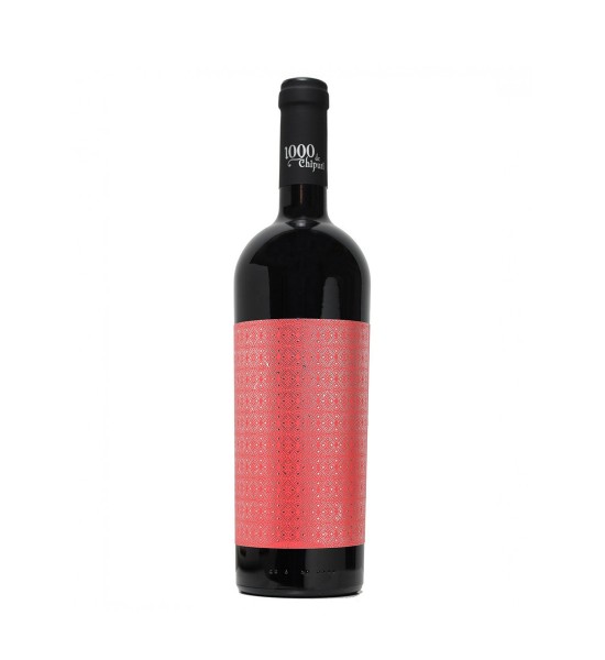1000 Chipuri Shiraz - Vin Rosu Sec - Romania - 0.75L - 1