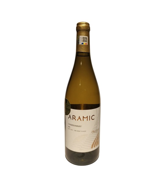 Aramic Chardonnay - Vin Alb Sec - Romania - 0.75L - 1