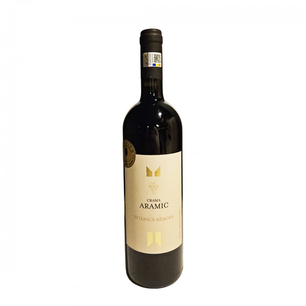 Aramic Feteasca Neagra Barrique - Vin Rosu Sec - Romania - 0.75L Aramic Feteasca Neagra Barrique - Vin Rosu Sec - Romania - 0.75L