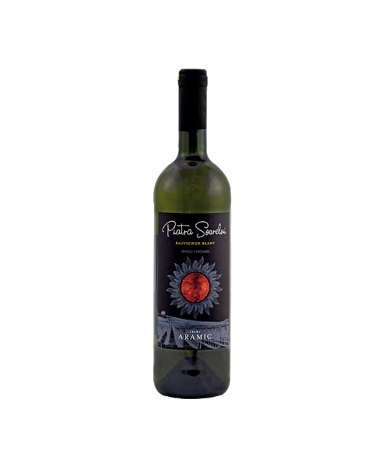 Aramic Piatra Soarelui Sauvignon Blanc Single Vineyard - Vin Alb Sec  - Romania - 0.75L VIN SEC - Aramic Piatra Soarelui Sauvignon Blanc Single Vineyard - Vin Alb Sec  - Romania - 0.75L