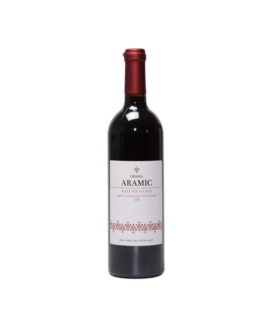 Aramic Rosu de Silagi - Vin Rosu Sec - Romania - 0.75L VIN SEC - Aramic Rosu de Silagi - Vin Rosu Sec - Romania - 0.75L