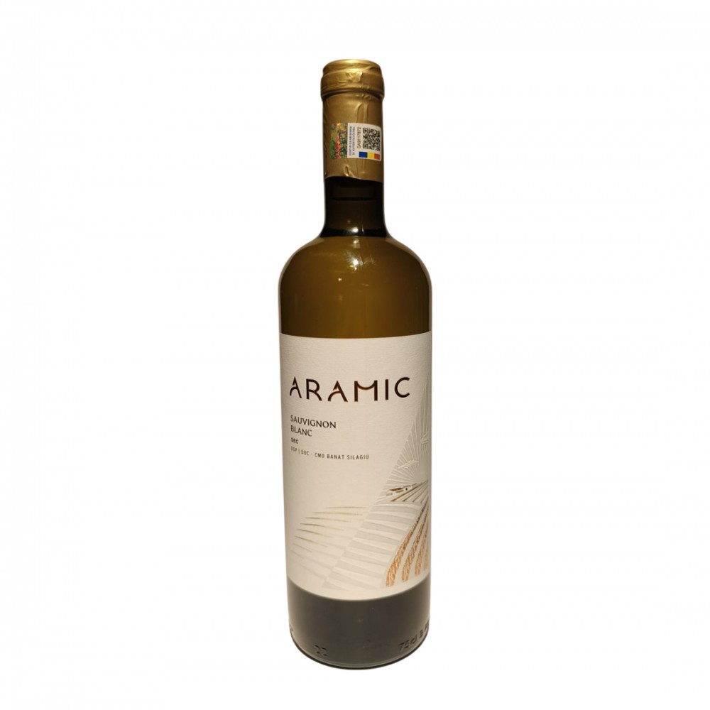 Aramic Sauvignon Blanc - Vin Alb Sec - Romania - 0.75L Aramic Sauvignon Blanc - Vin Alb Sec - Romania - 0.75L