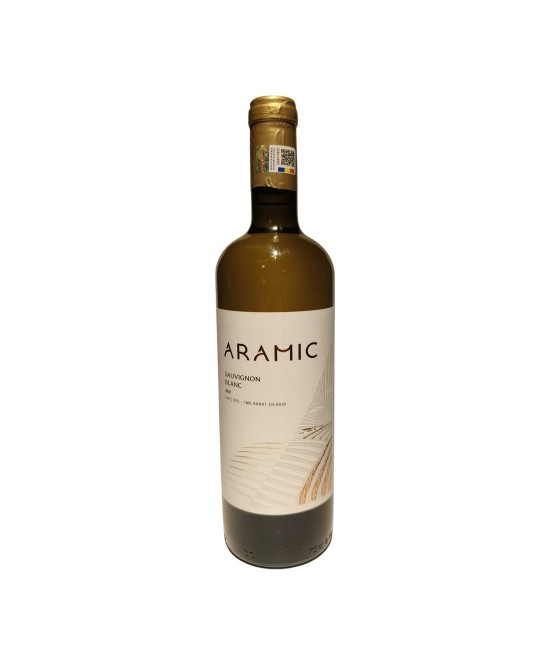Aramic Sauvignon Blanc - Vin Alb Sec - Romania - 0.75L VIN SEC - Aramic Sauvignon Blanc - Vin Alb Sec - Romania - 0.75L