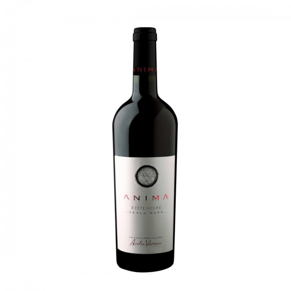 Aurelia Visinescu Anima 3 Fete Negre - Vin Rosu Sec - Romania - 0.75L