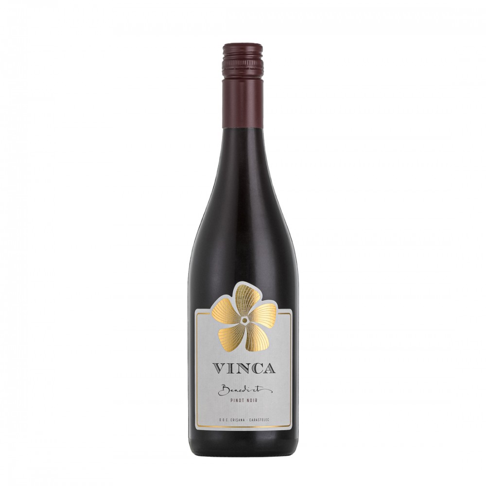 Carastelec Vinca Benedict Pinot Noir - Vin Rosu Sec - Romania - 0.75L Carastelec Vinca Benedict Pinot Noir - Vin Rosu Sec - Romania - 0.75L