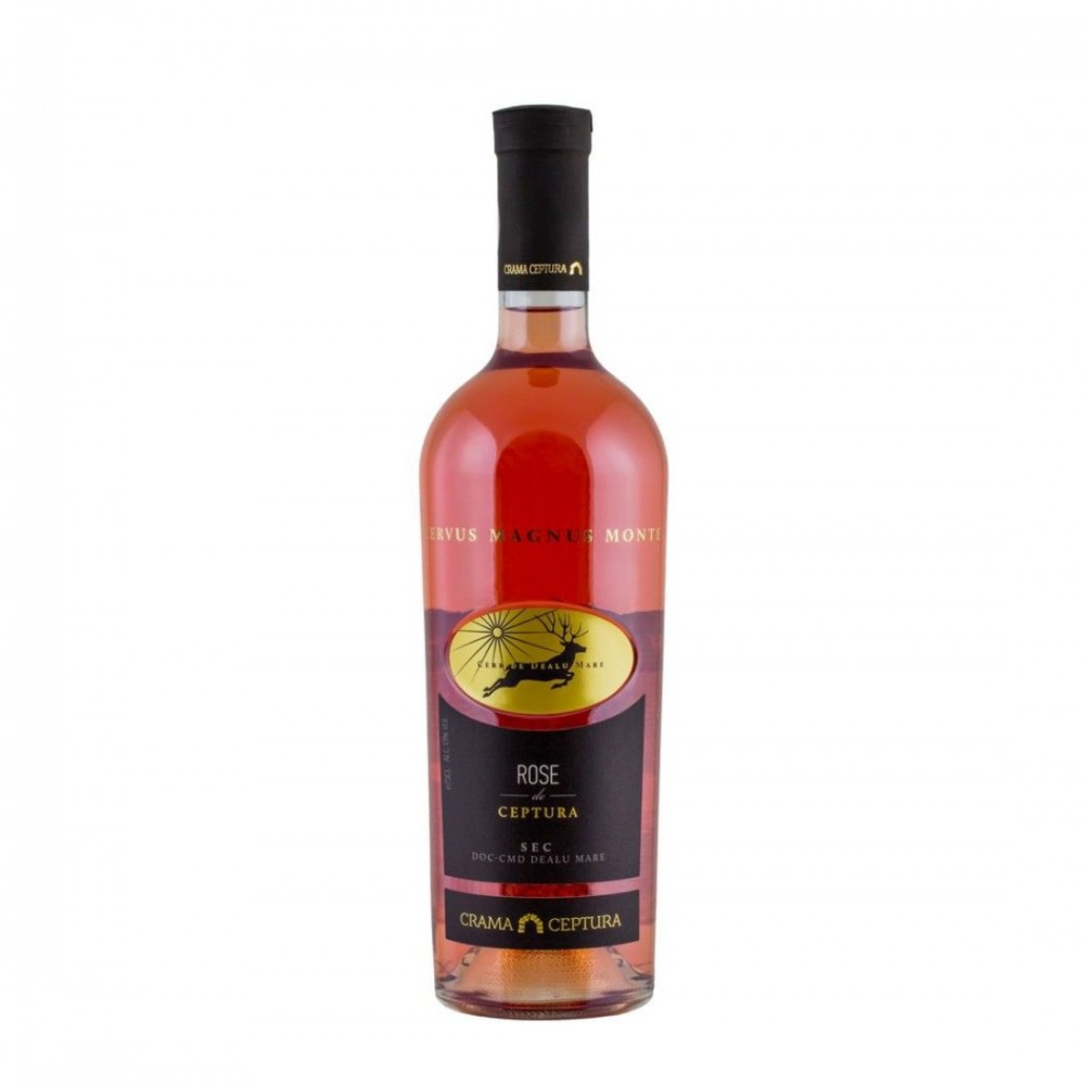 Ceptura Cervus Magnus Monte - Vin Rose Sec - Romania - 0.75L