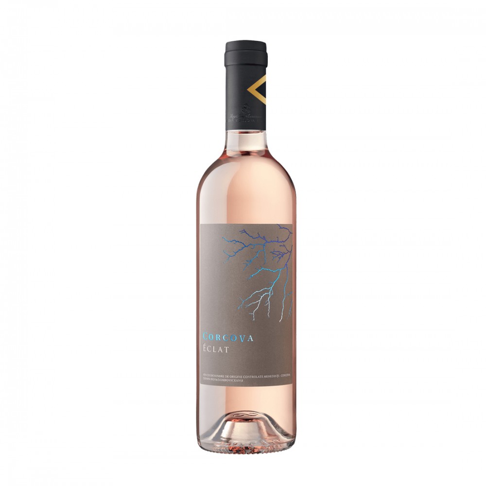 Corcova Eclat Cabernet Sauvignon, Syrah & Merlot - Vin Rose Sec - Romania - 0.75L Corcova Eclat Cabernet Sauvignon, Syrah & Merlot - Vin Rose Sec - Romania - 0.75L