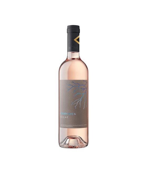 Corcova Eclat Cabernet Sauvignon, Syrah & Merlot - Vin Rose Sec - Romania - 0.75L VINURI MERLOT - Corcova Eclat Cabernet Sauvignon, Syrah & Merlot - Vin Rose Sec - Romania - 0.75L