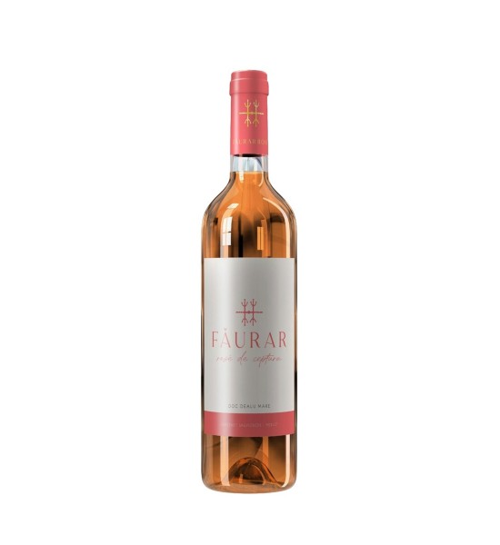 Davino Faurar Rose de Ceptura - Vin Rose Sec - Romania - 0.75L - 1