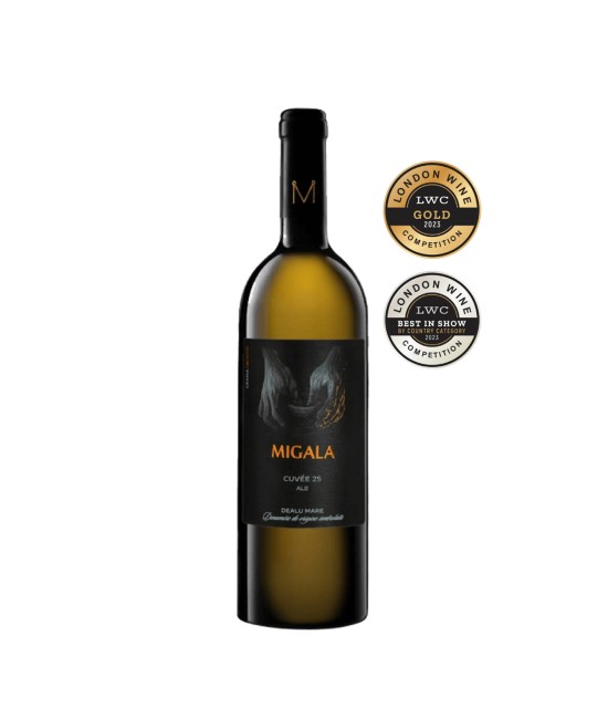 DeMatei Migala Cuvee 25 Alb - Vin Alb Sec - Romania - 0.75L DeMatei Migala Cuvee 25 Alb - Vin Alb Sec - Romania - 0.75L