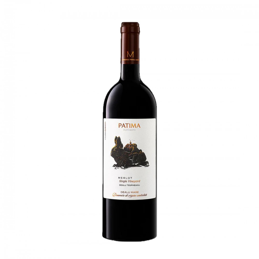 DeMatei Patima Merlot - Vin Rosu Sec - Romania - 0.75L DeMatei Patima Merlot - Vin Rosu Sec - Romania - 0.75L