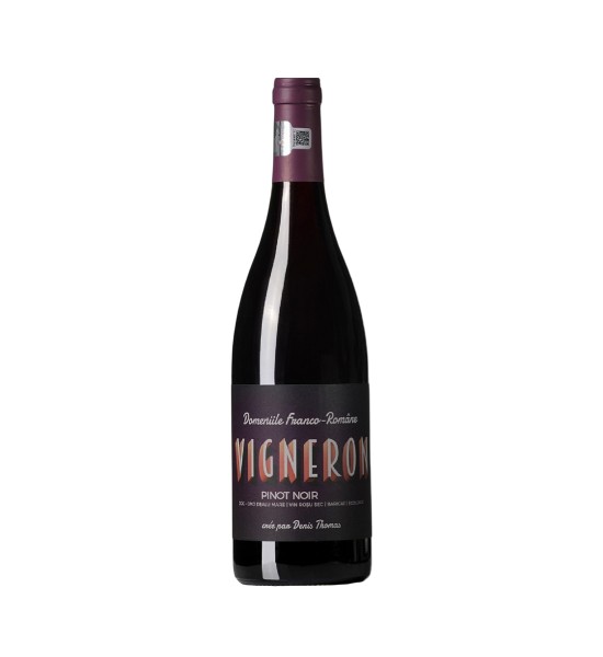 Domeniile Franco Romane Vigneron Pinot Noir Barrique BIO - Vin Rosu Sec - Romania - 0.75L - 1