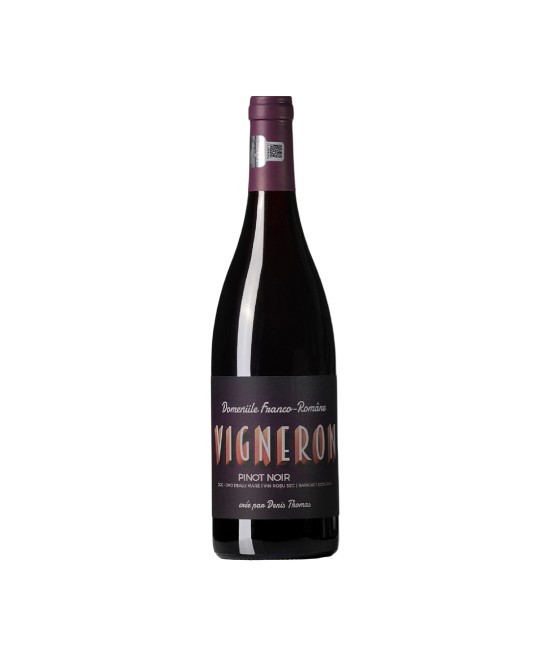 PRODUSE NOI - Domeniile Franco Romane Vigneron Pinot Noir Barrique BIO - Vin Rosu Sec - Romania - 0.75L