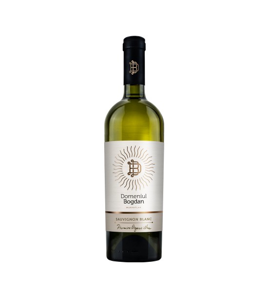 Domeniul Bogdan Organic Sauvignon Blanc  - Vin Alb Sec - Romania - 0.75L - 1