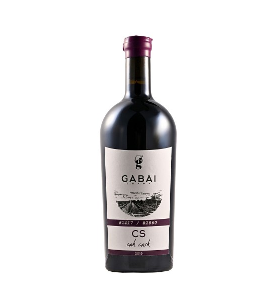 Gabai Cabernet Sauvignon Oak Cask DOC CMD - Vin Rosu Sec - Romania - 0.75L - 1