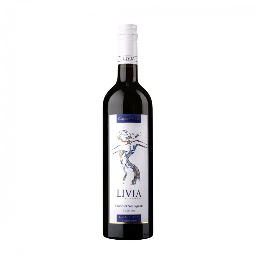 Girboiu Livia Cabernet Sauvignon IG - Vin Rosu Demisec - Romania - 0.75L