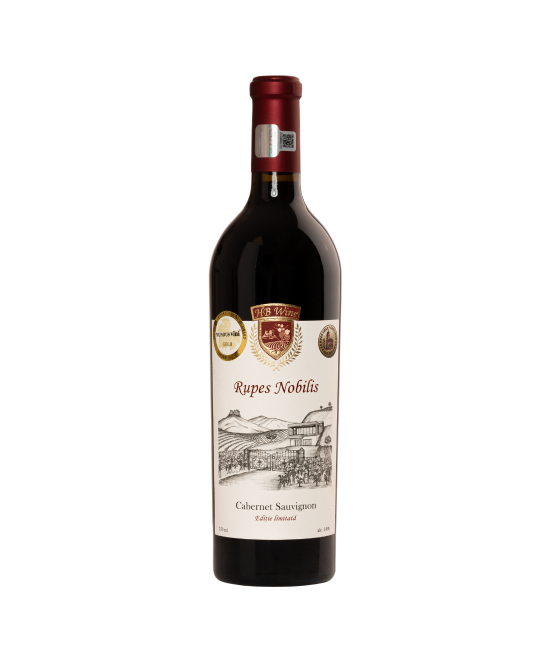 HB Rupes Nobilis Cabernet Sauvignon - Vin Rosu Sec- Romania - 0.75L