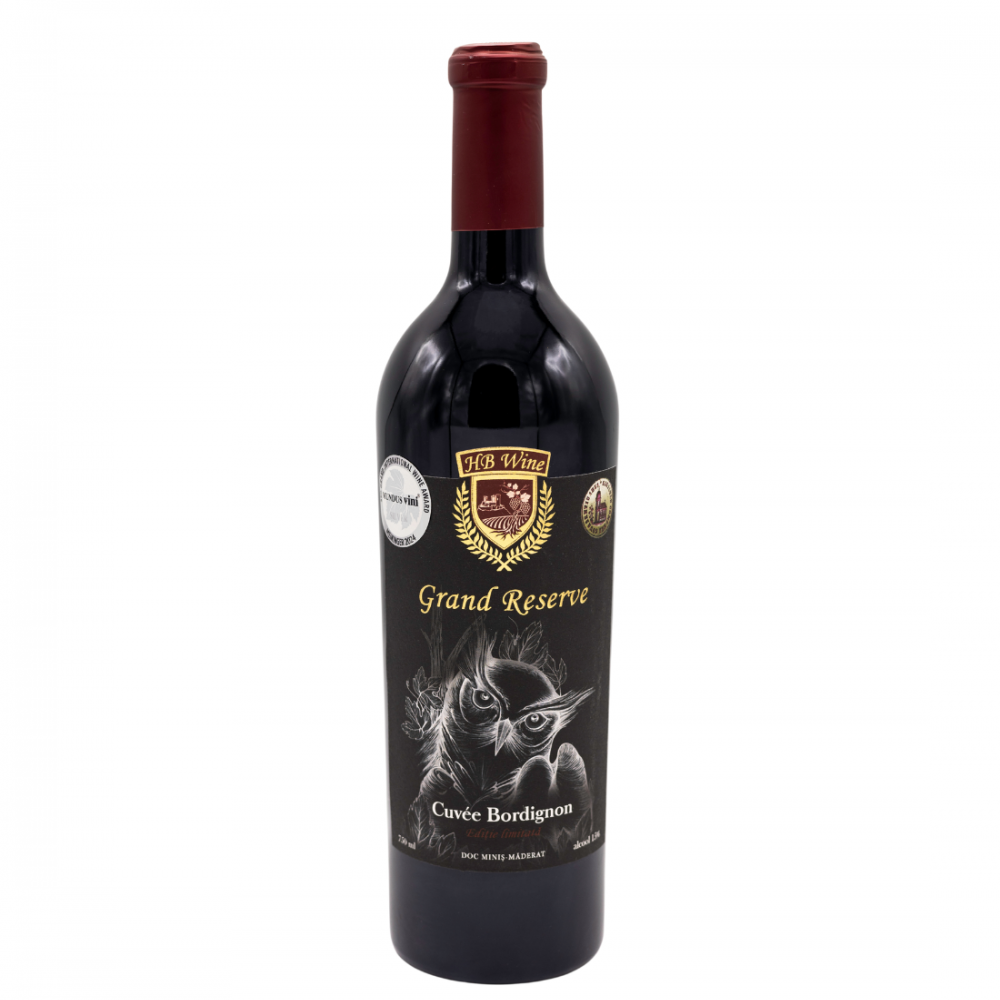 HB Grand Reserve Cuvee Bordignon - Vin Rosu Sec- Romania - 0.75L